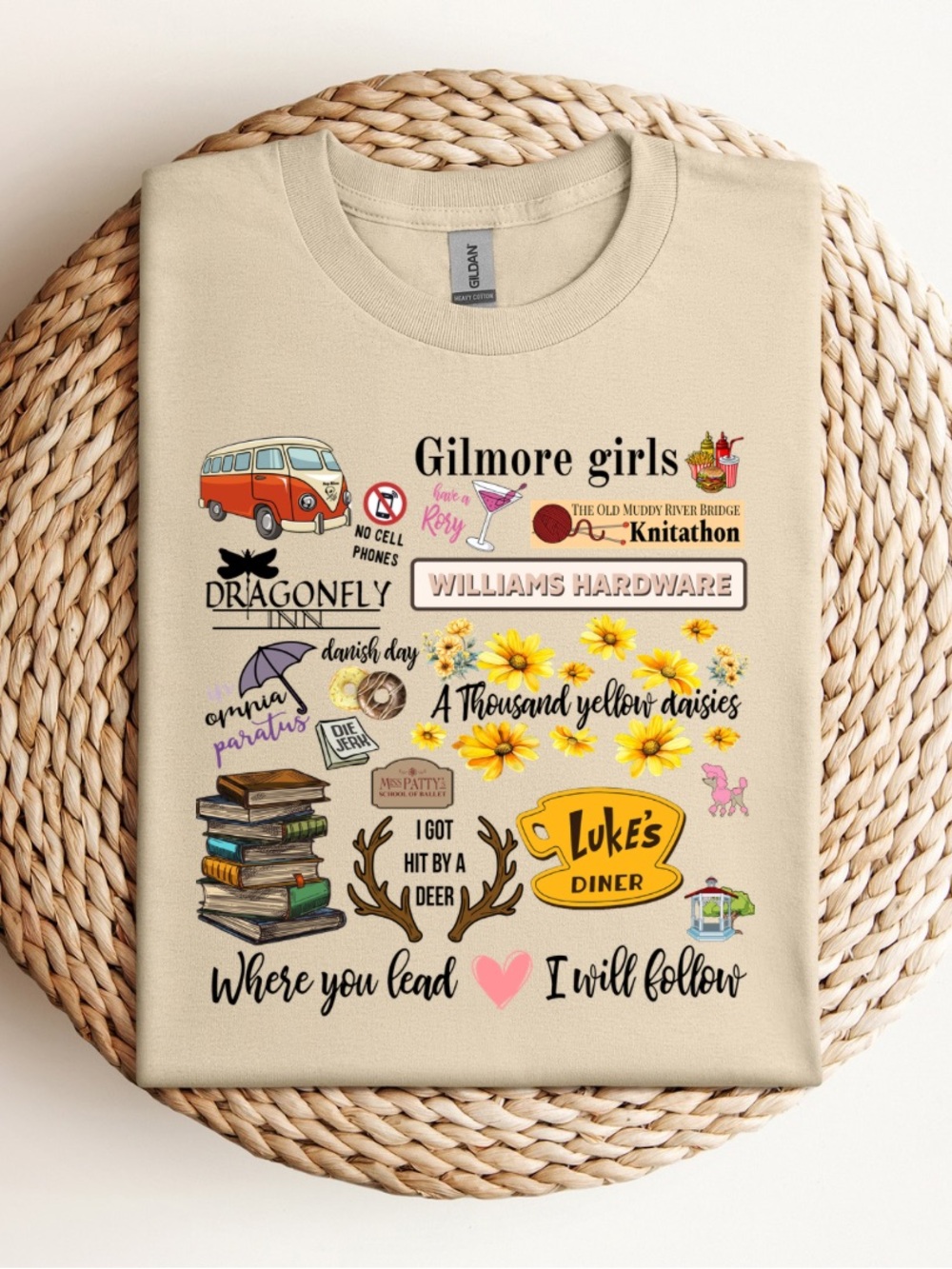 All Things Gilmore Girls T-Shirt